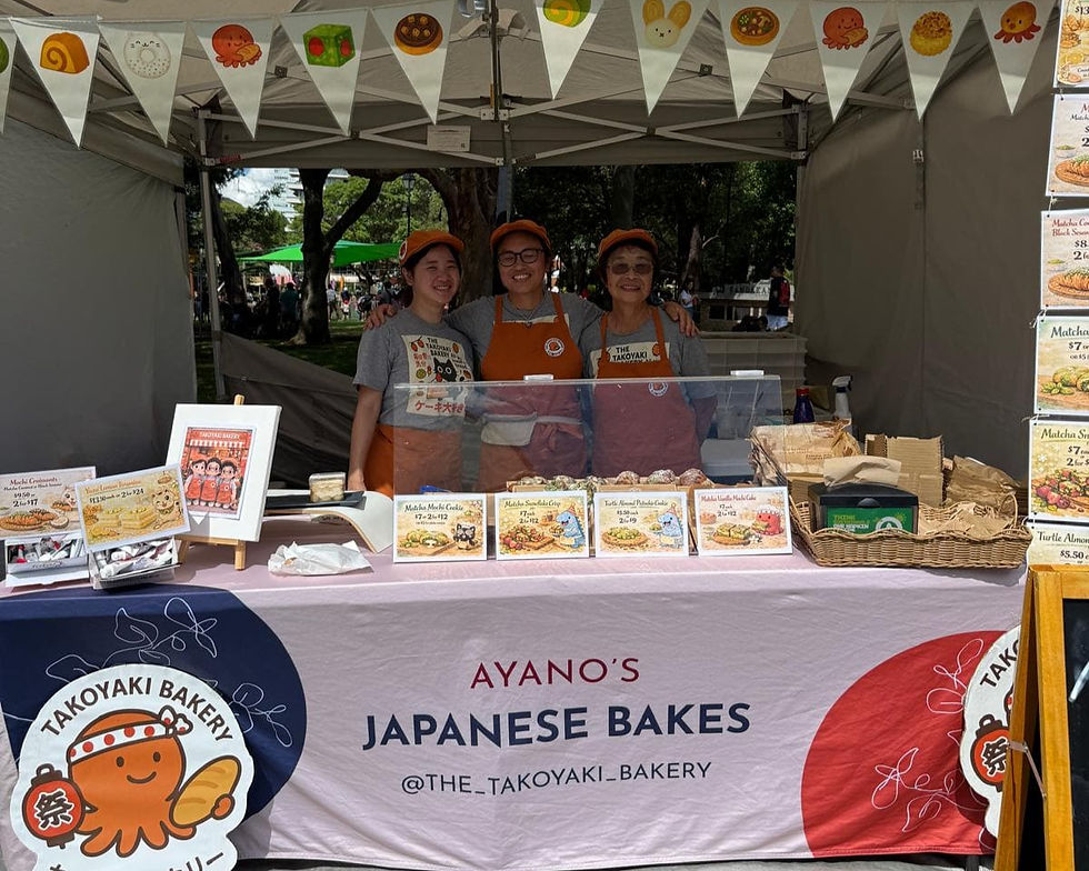 Ayano from Takoyaki Bakery making small improvements to her business after reading.