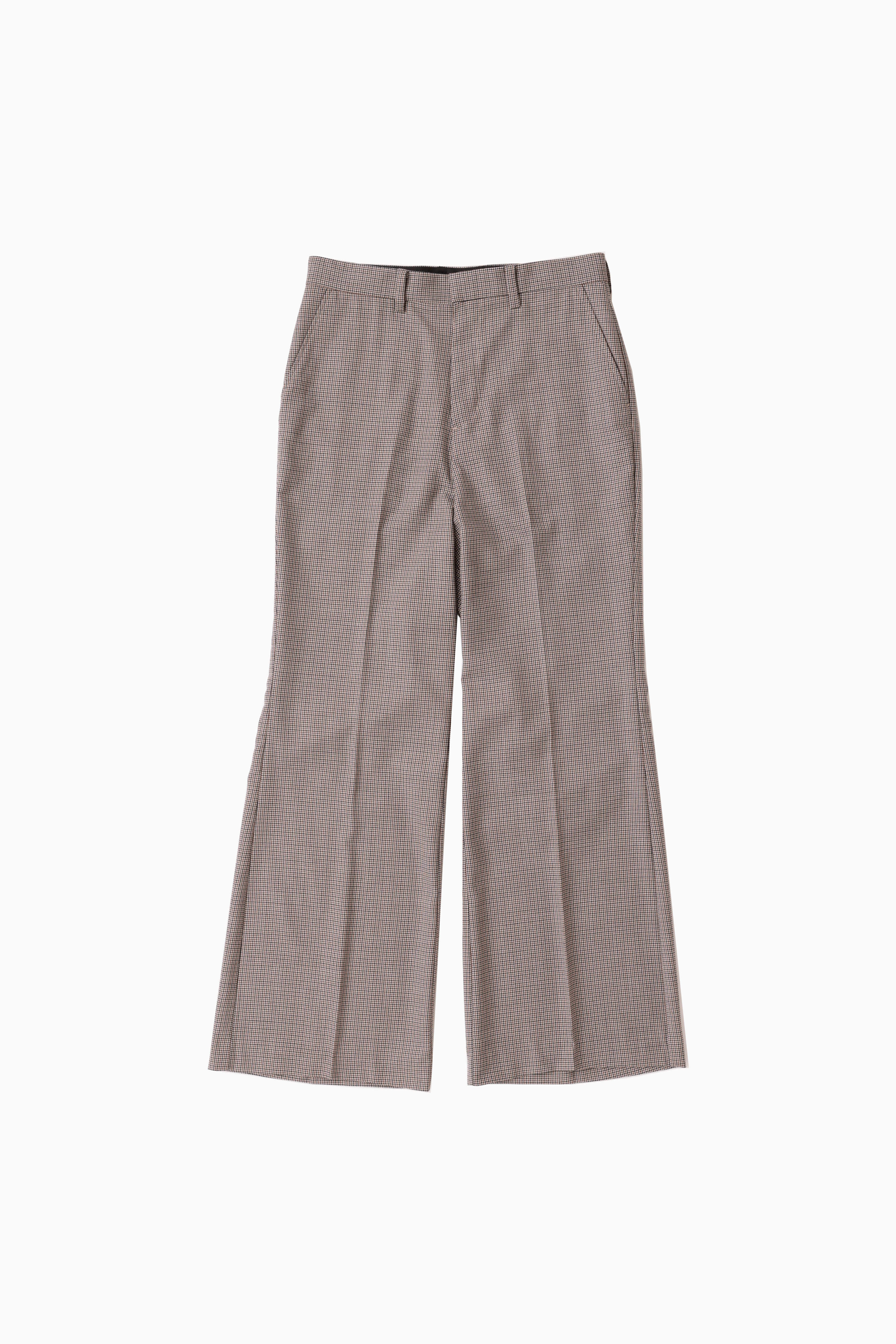 Loose Silhouette Flared Trousers / BEIGE