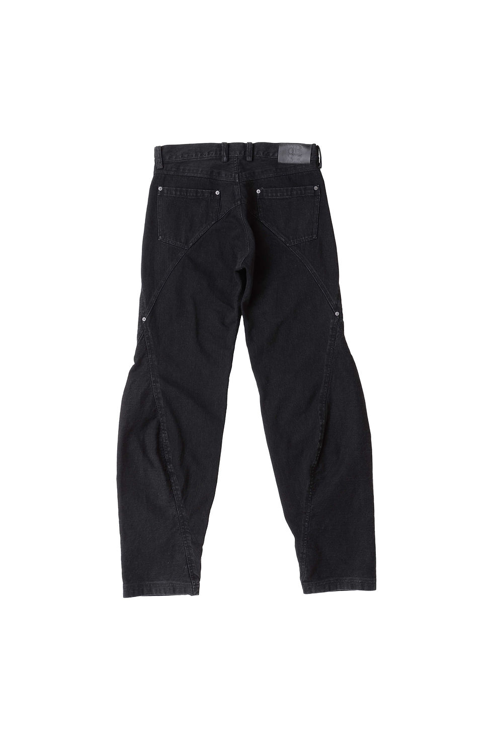 縮圖：Broken Flame Jeans / BLACK