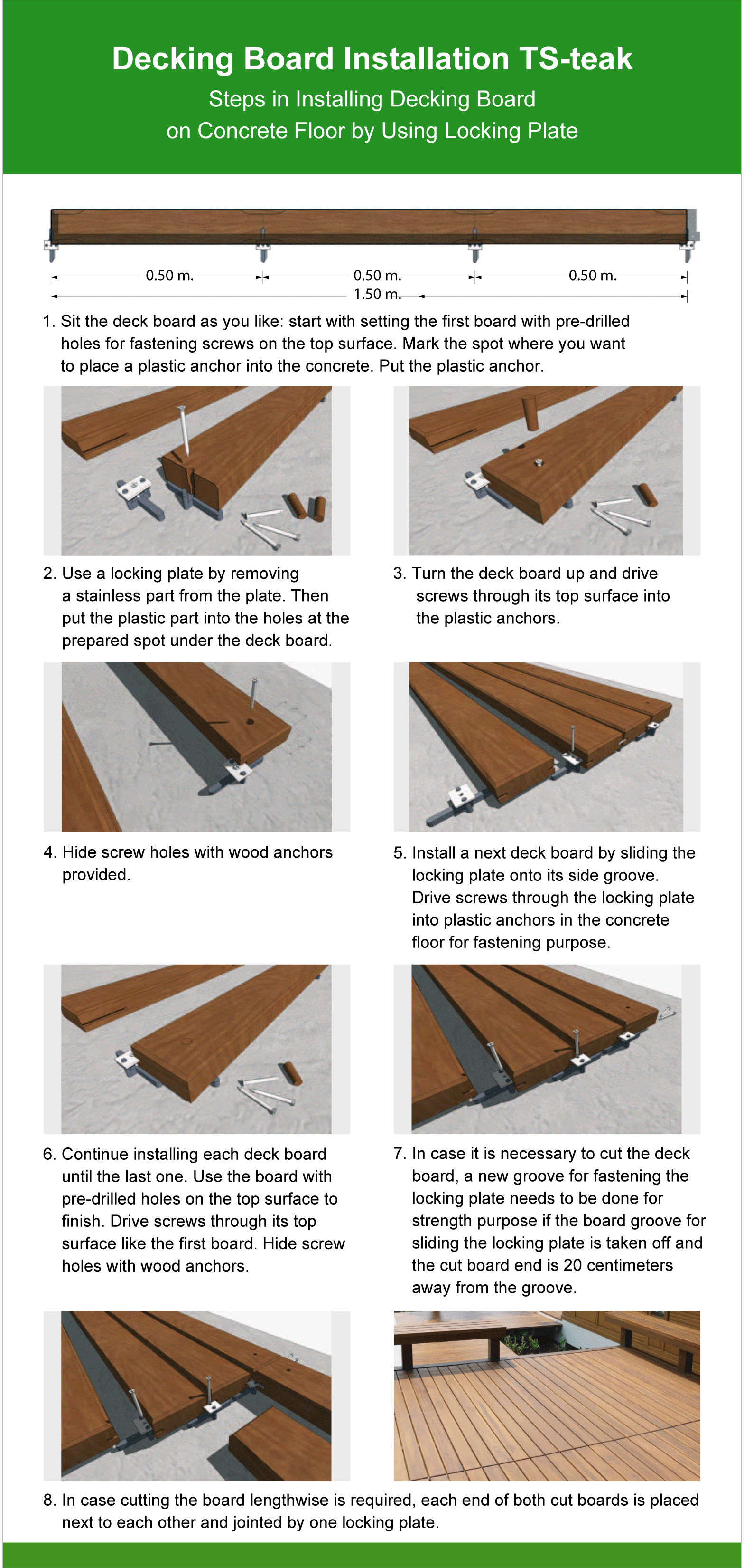 Decking Board Installation