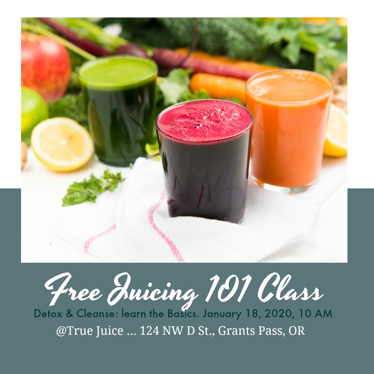 Grants Pass Oregon True Juice Organic Juice And Smoothie Bar