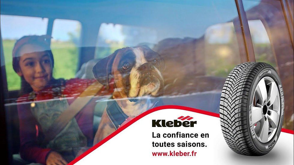 Publicité pneus Kléber
