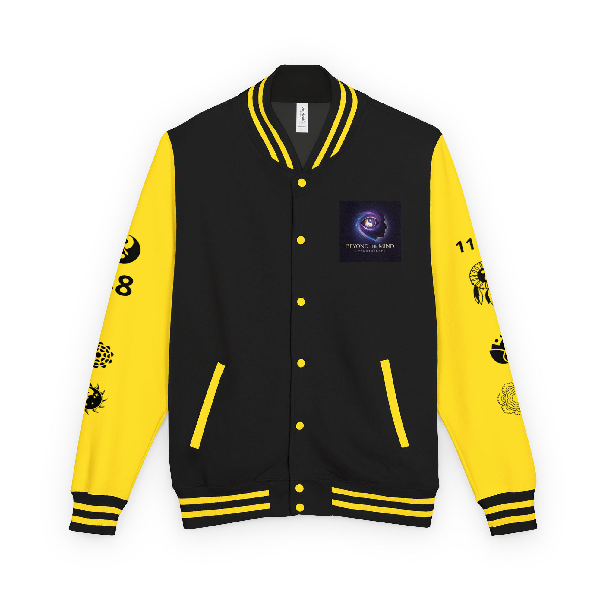 Heavyweight letterman jacket