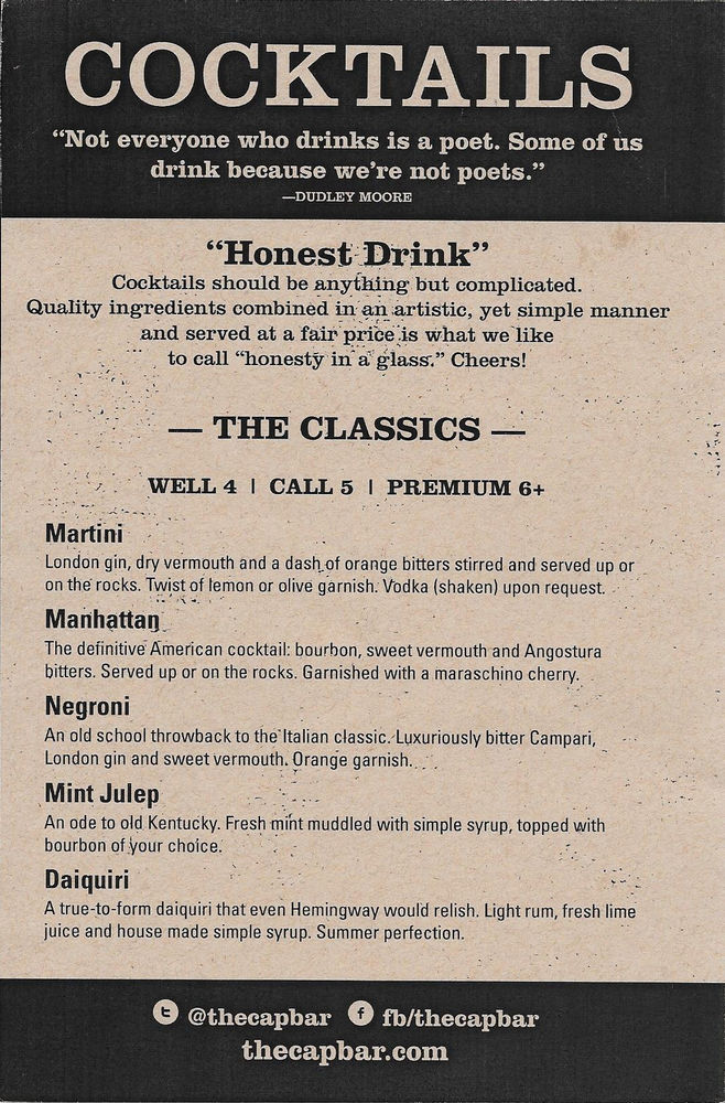 Capitol Bar Now Open on State Street