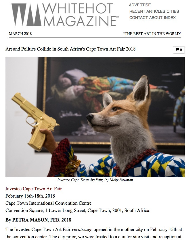Investec Cape Town Art Fair 2018