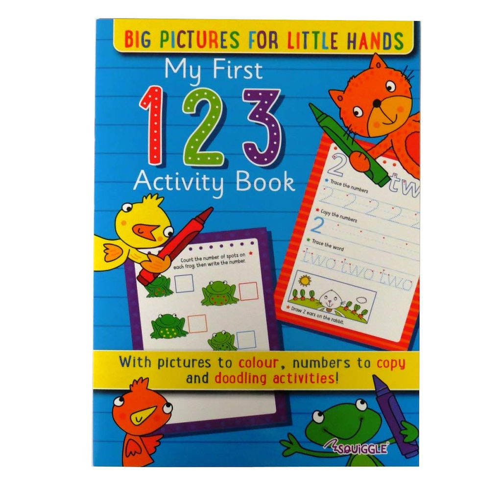 My First 123 Activity Book