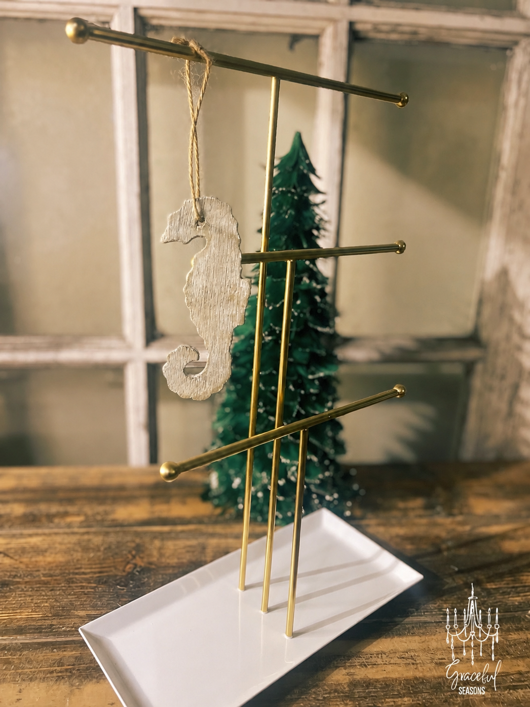 Nautical Seahorse Ornament