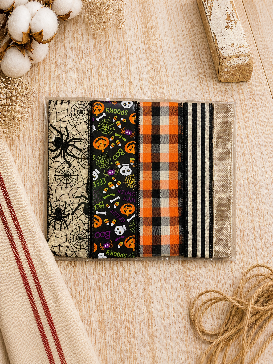 Halloween Spider Ribbon Bundle