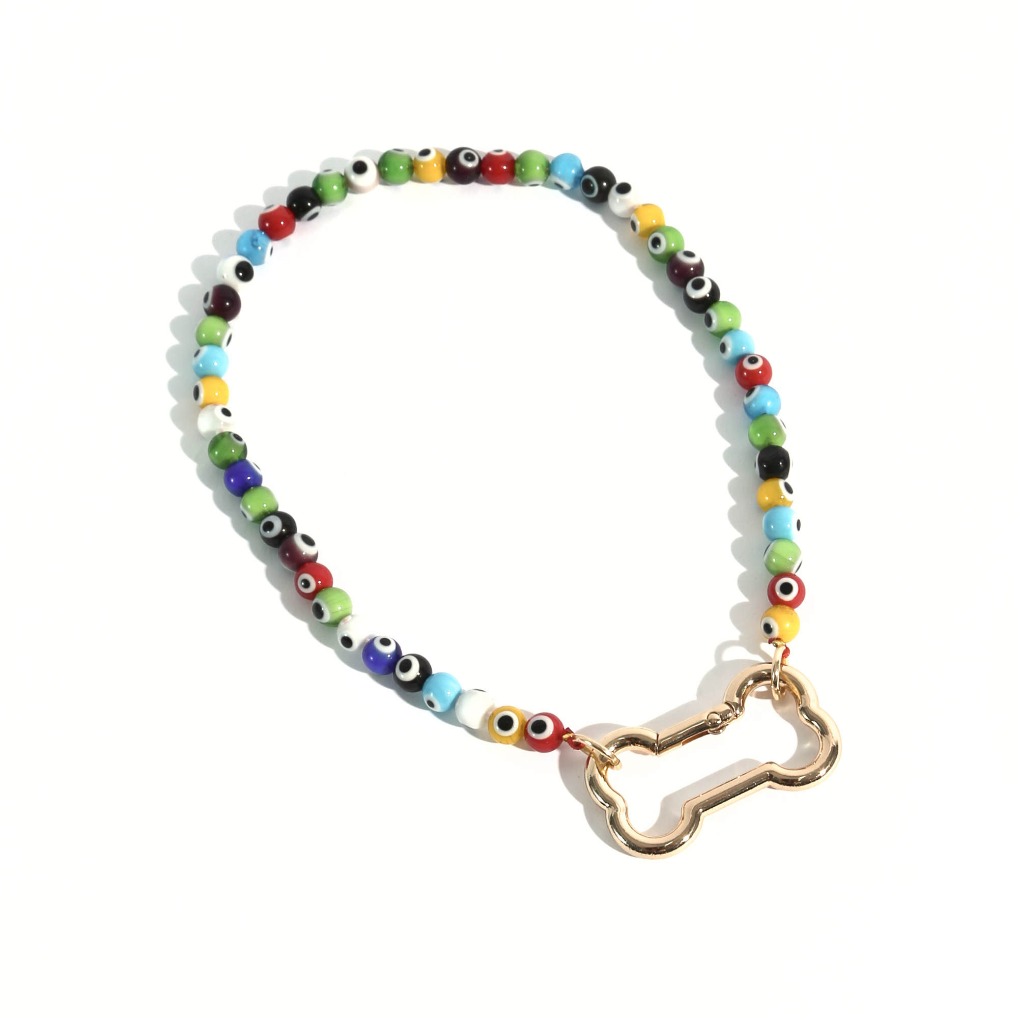 Nazar Boncuklu Köpek & Kedi Kolyesi