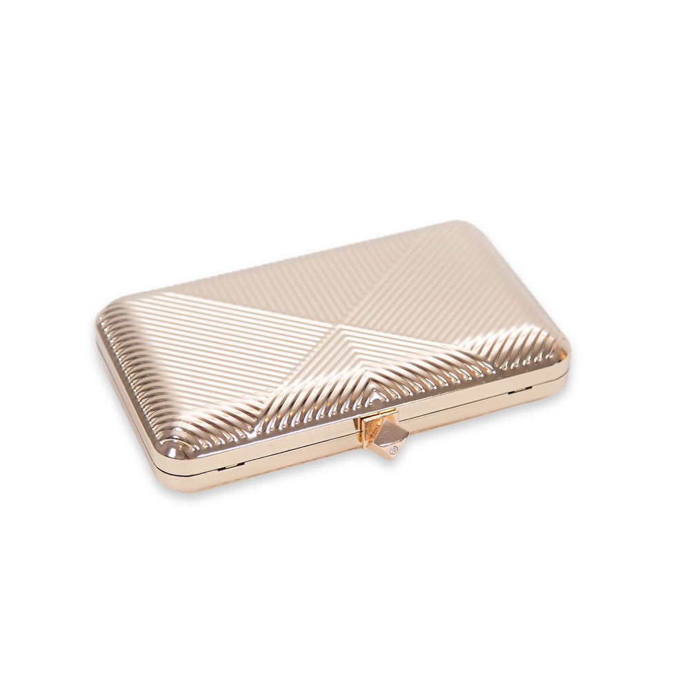 Thumbnail: Ava Gold Clutch - Ava Gold Color Clutch