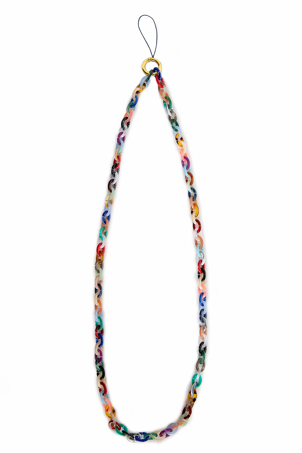 Thumbnail: SWEET COLORED PHONE CHAIN, PHONE STRAP, PHONE LINE, CHARM