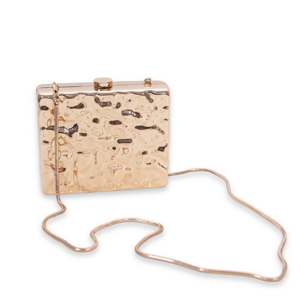 Küçük resim: Vera Gold Clutch-  Vera Altın Renk Clutch