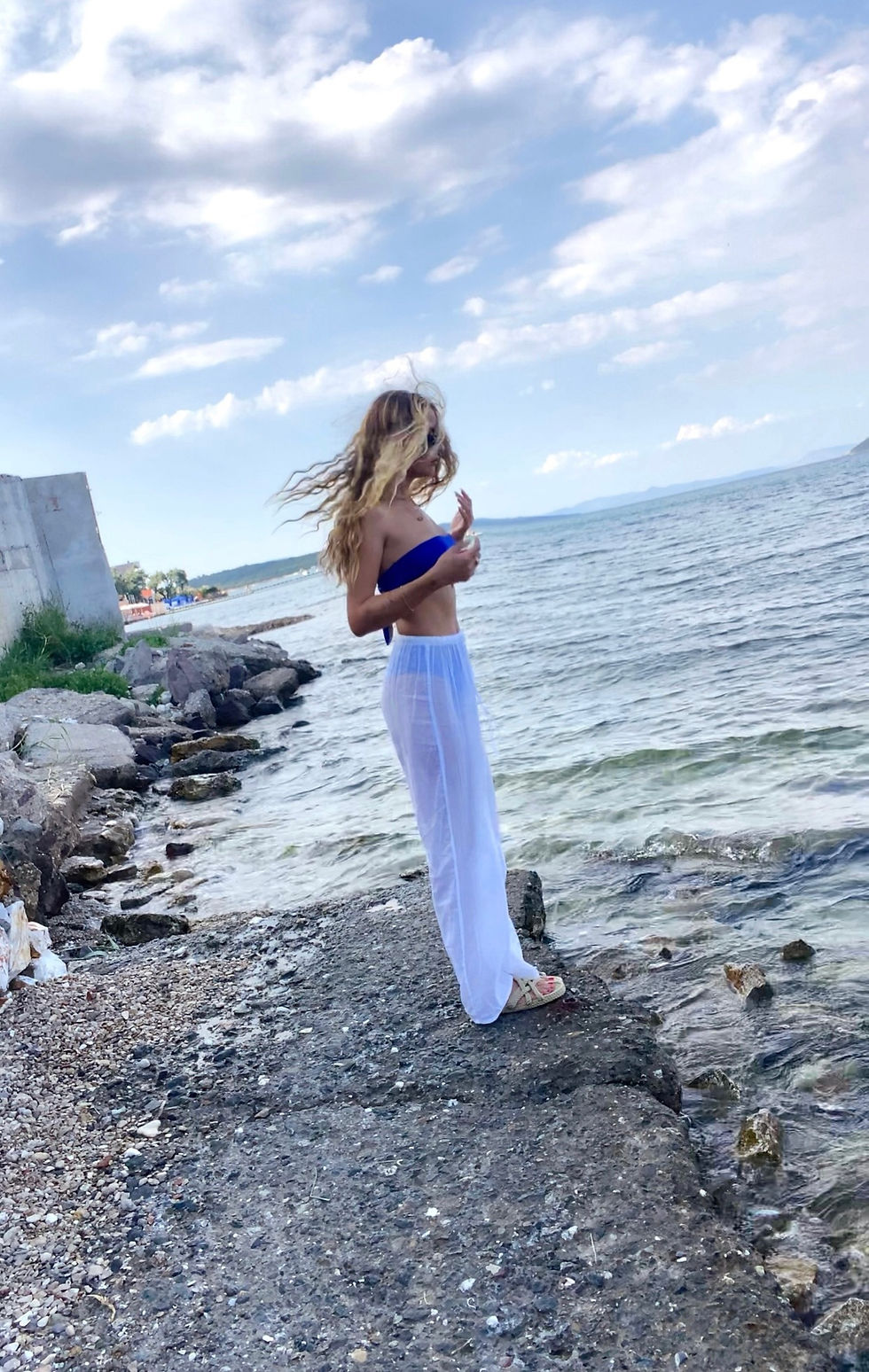 Küçük resim: CAMILA WIDE LEG TROUSERS - CAMILA GENİŞ PAÇA PAMUKLU PANTALON