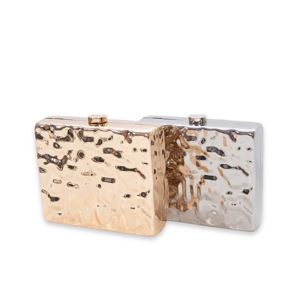 Küçük resim: Vera Silver Clutch - Vera Gümüş Renk Clutch