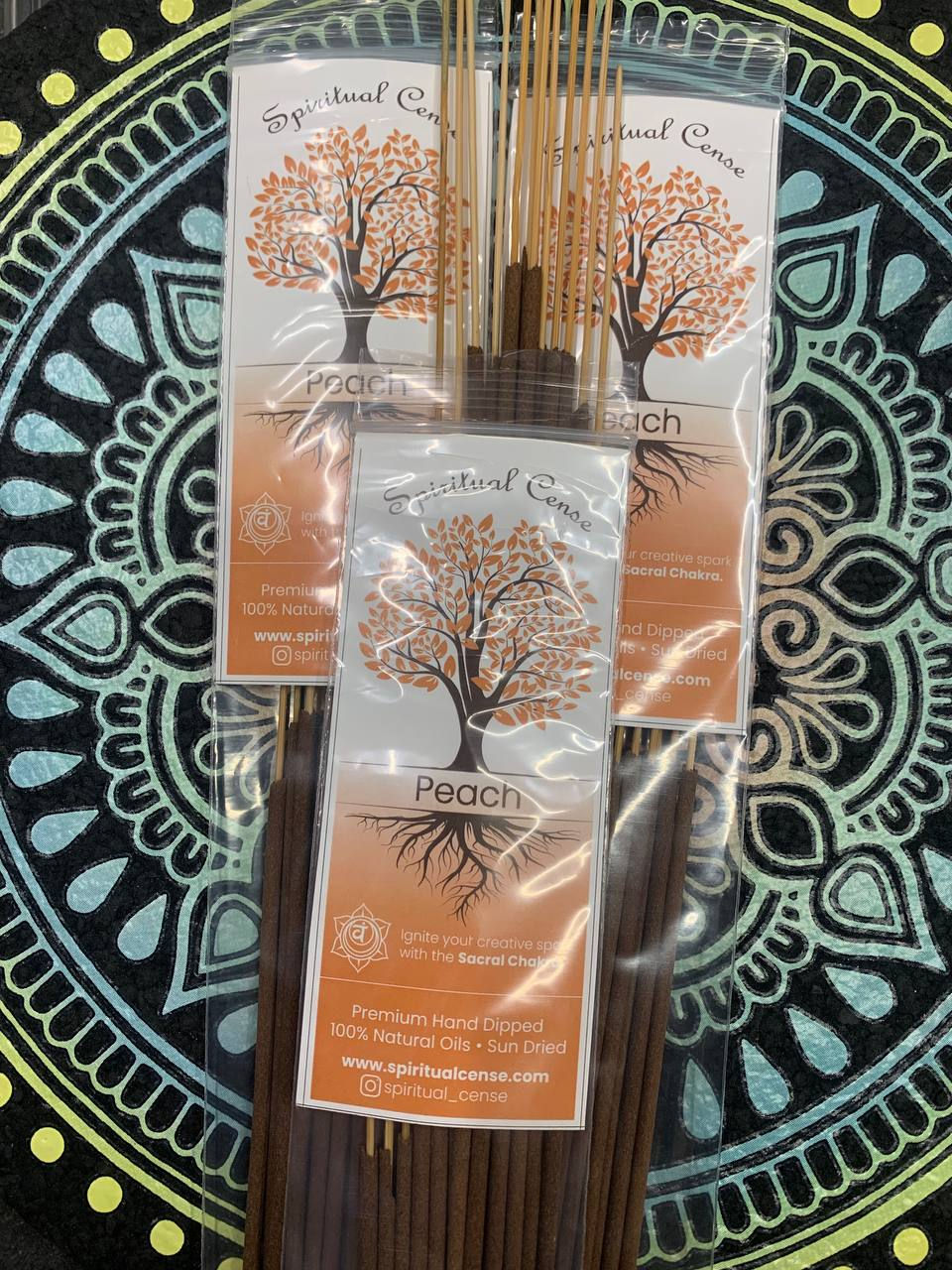 “PEACH” Sacral Chakra Incense Pack of 15