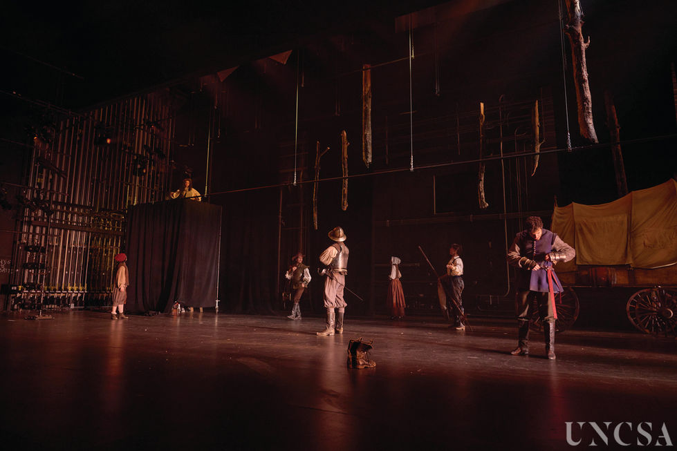 Mother Courage Production