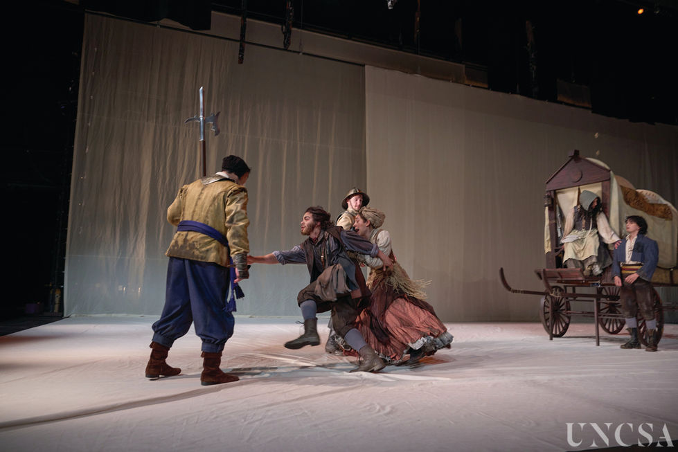 Mother Courage Production