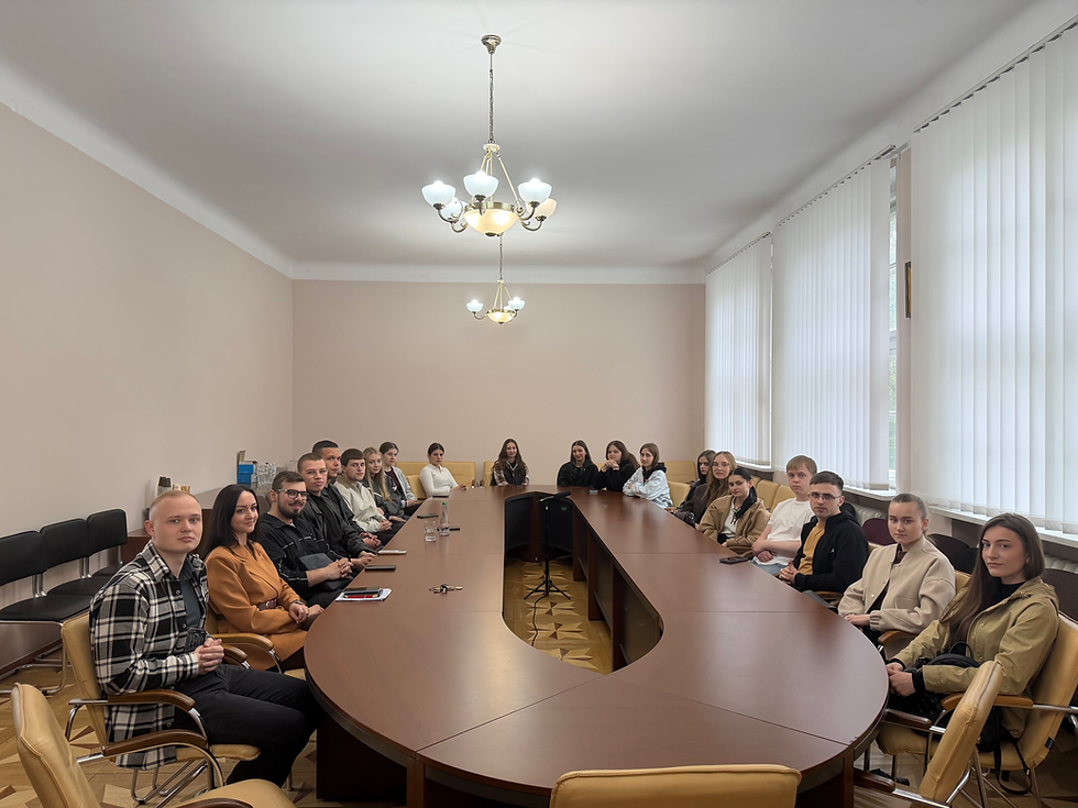 Відбулась гостьова лекція Владислава ЧОЛОВСЬКОГО начальника управління захисту інвестицій Офісу Генерального прокурора