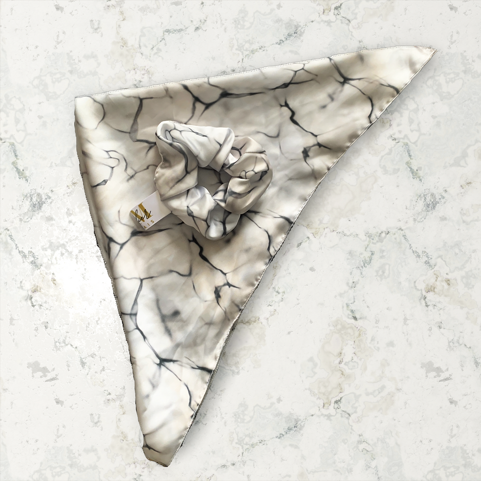 Thumbnail: Marble WGB Scrunchie