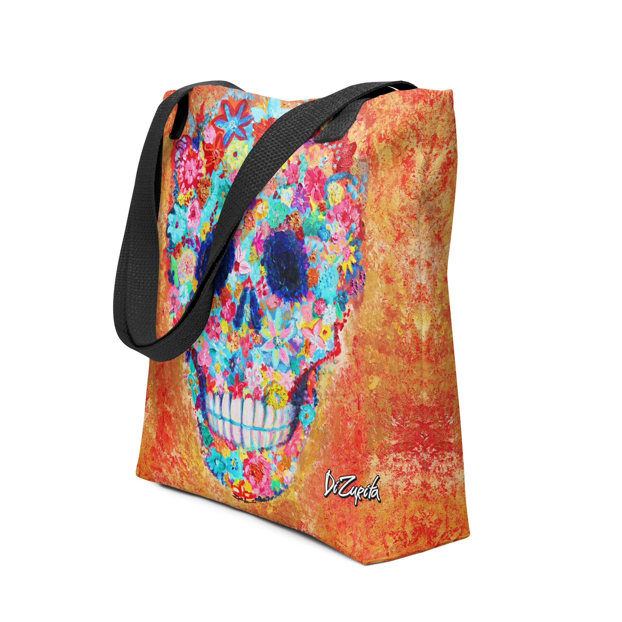 Sugar Skull Tote Bag
