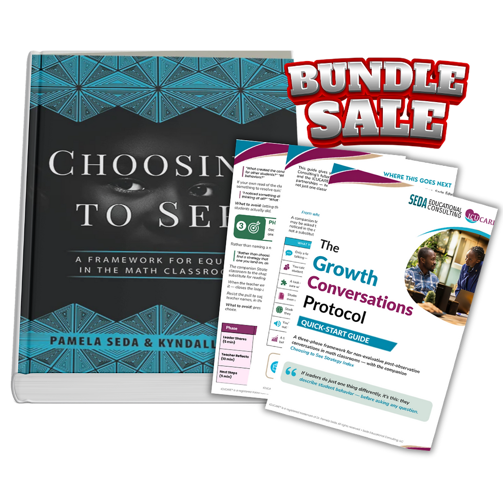 Thumbnail: Choosing to See (Autographed) + Growth Conversations Protocol Bundle