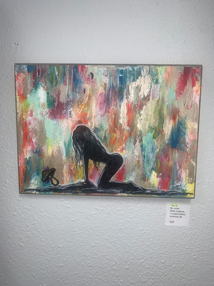 Bright, colorful, original fine art for sale in kelowna, bc, canada by artist Bella Gellately