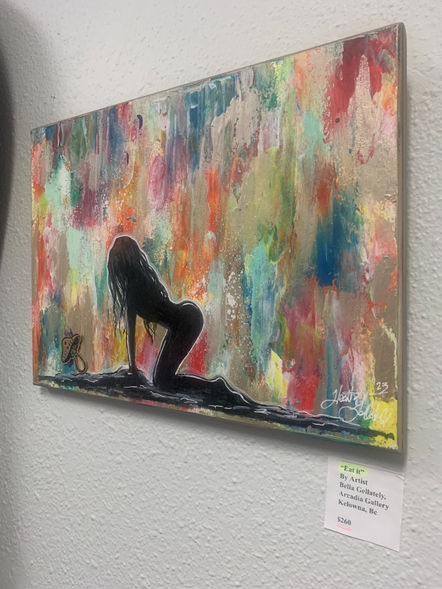 Vibrant, feminine, original wall art for sale for fine art collection and fine art collectors . canadian fine artist Bella Gellately, Kelowna, Bc, Canada.