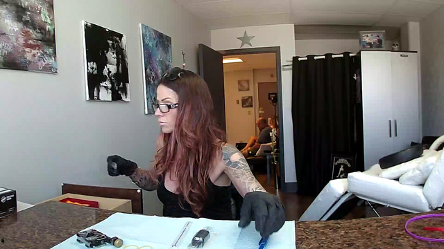 Tattoo artist Heather Gellately in K
