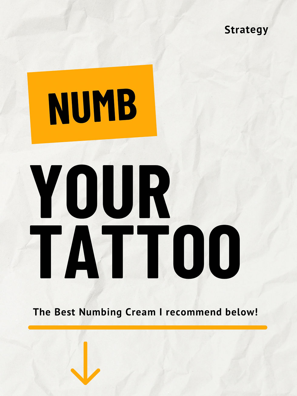 Numb Your Tattoo! The Best tattoo Numbing product listed below