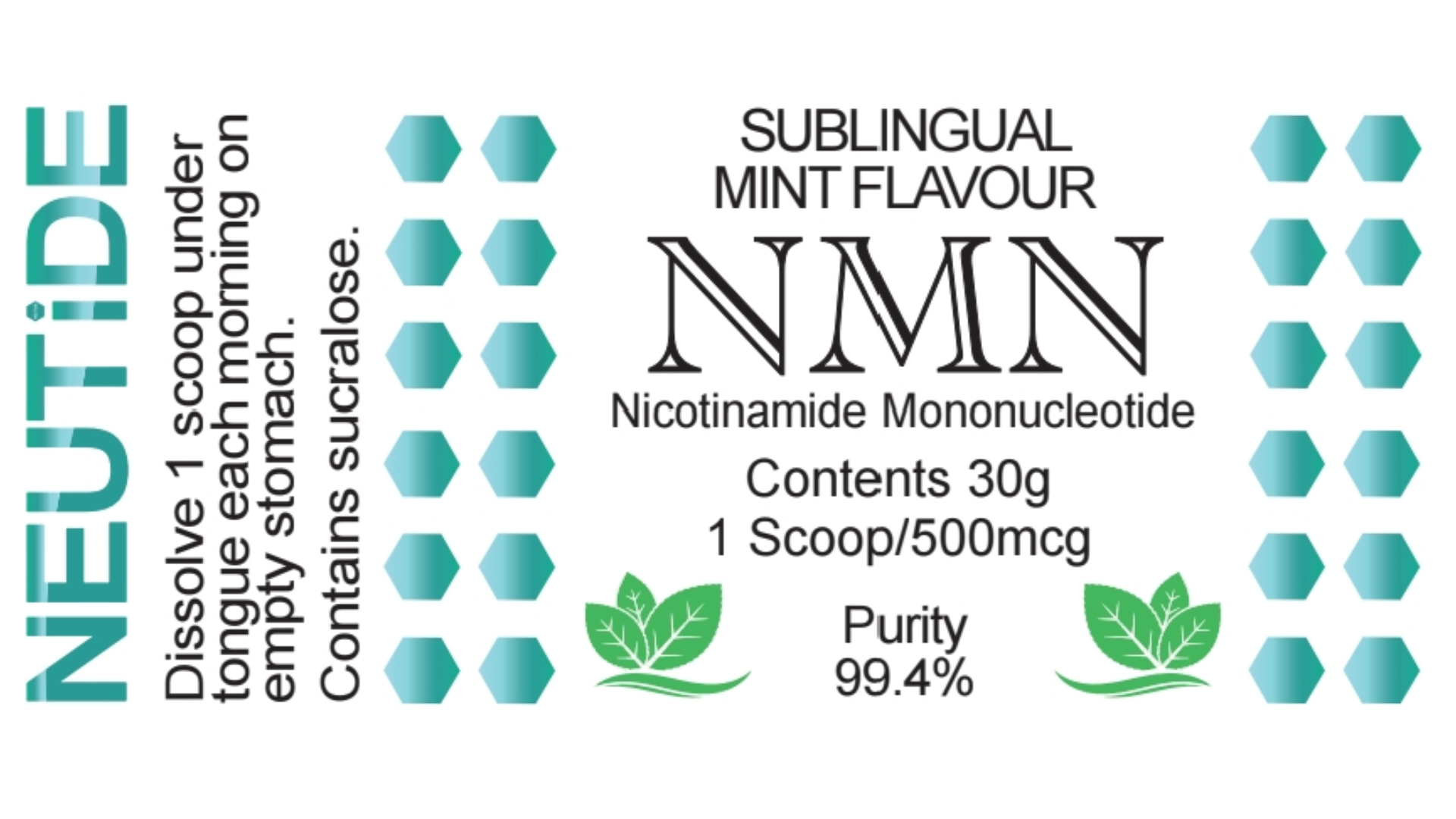 Sublingual Mint NMN 30g
