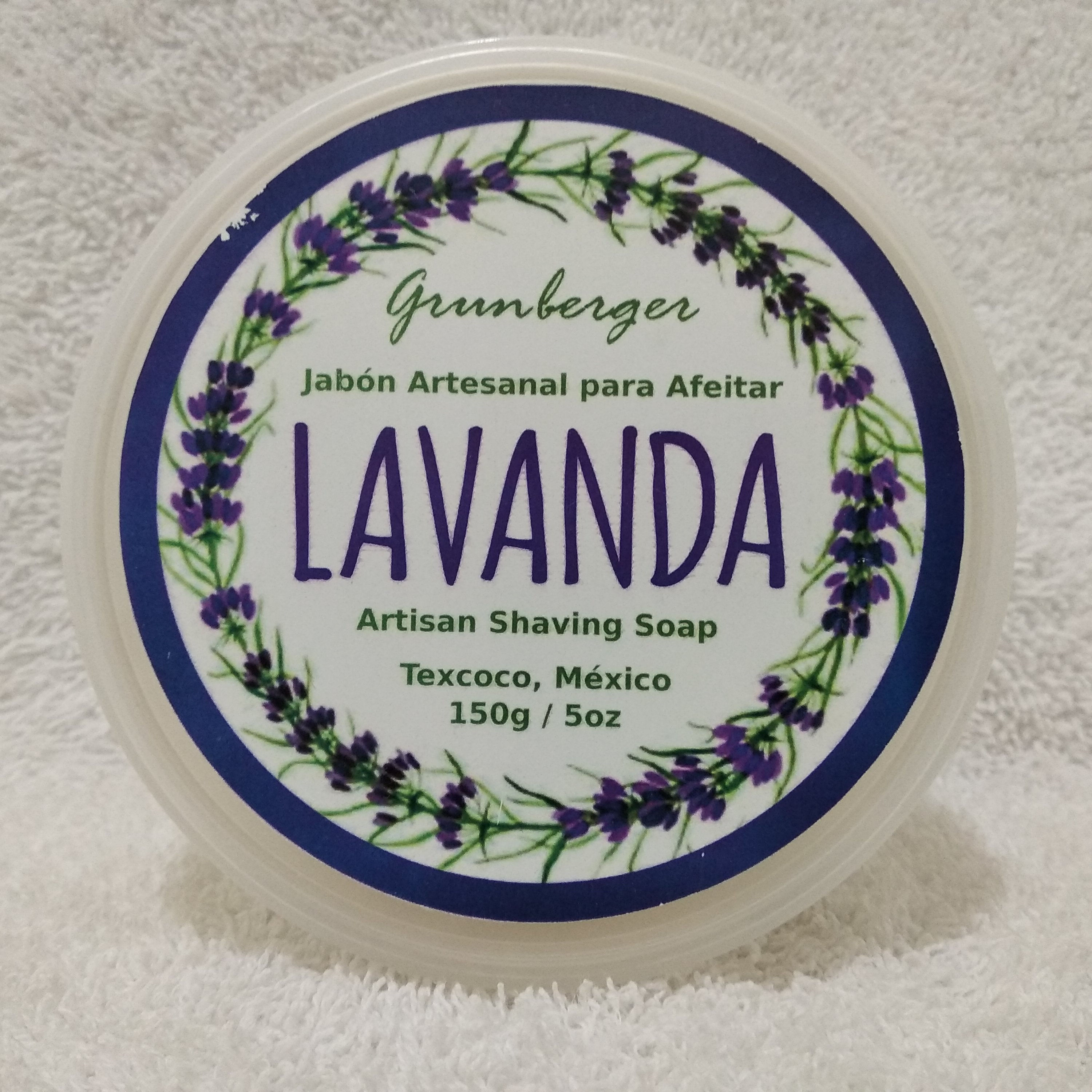 Jabón de afeitar Lavanda