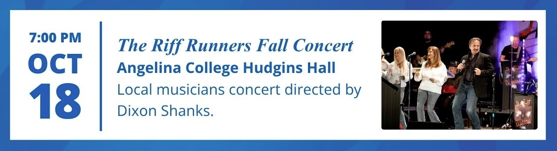 The Riff Runners Fall Concert