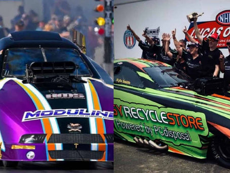 Smith & Zimmer Top Alcohol Funny Car Winners!