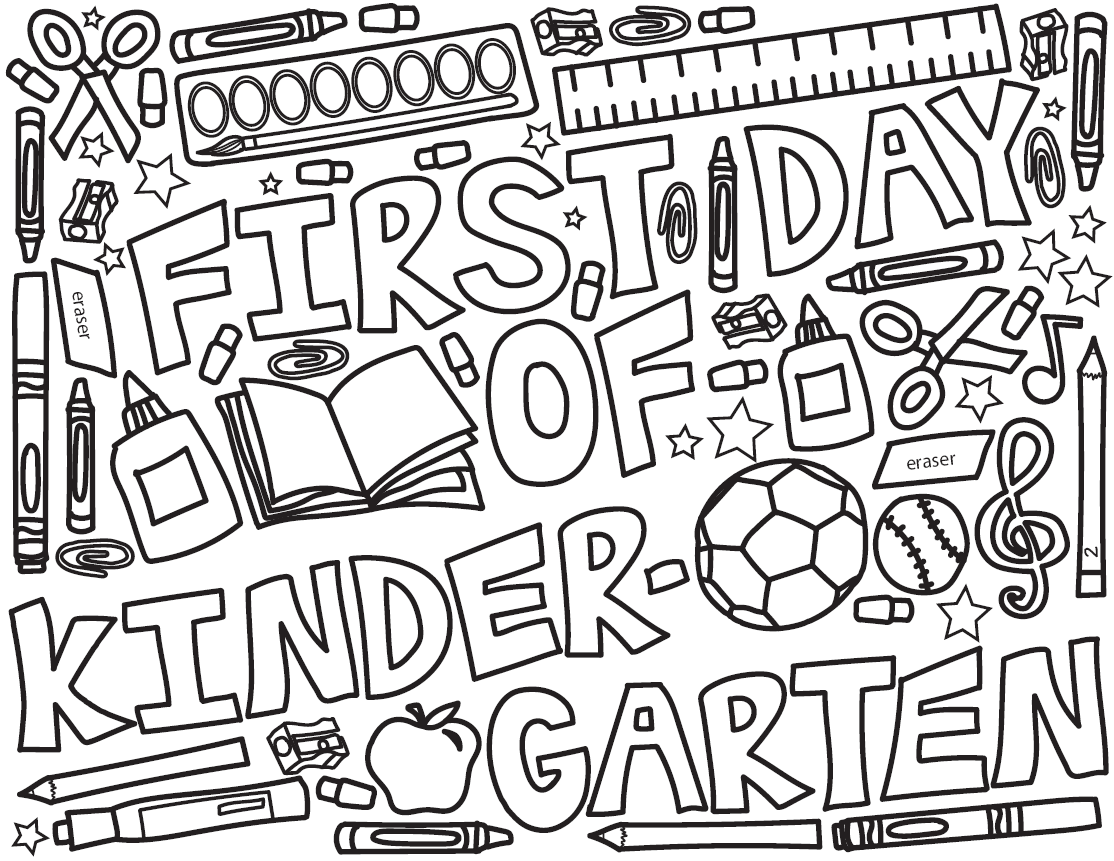 First Day of Kindergarten