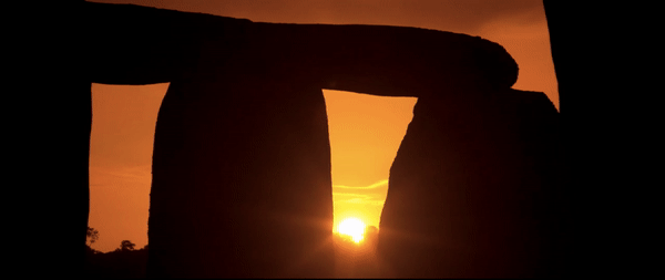 stone henge, sunrise, aamina simone