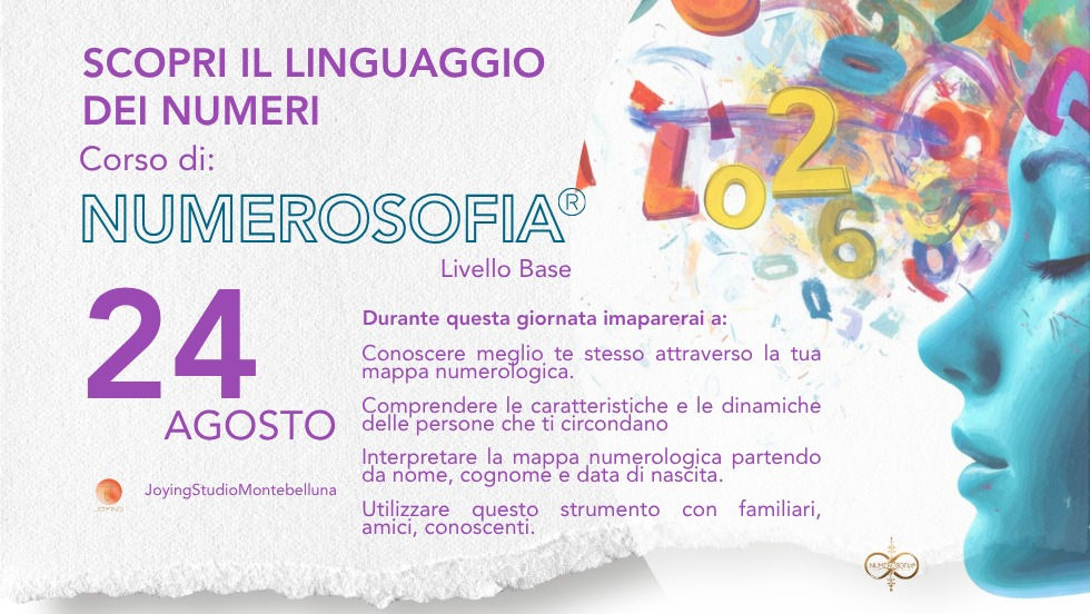 CORSO NUMEROSOFIA - livello base