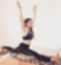 Splits pose