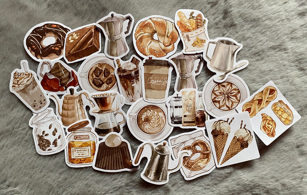 Miniatura: Samolepky I.