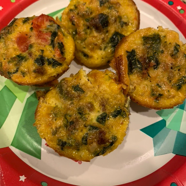 Veggie Sausage Egg Bites