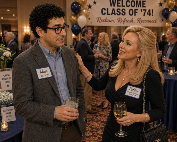 Debbie at reunion