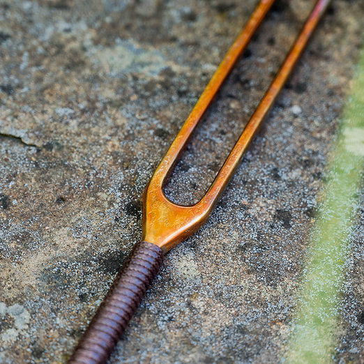 Thumbnail: Handcrafted Tuning Fork chakra set