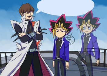 Yugi y Kaiba (Yu-Gi-Oh!)