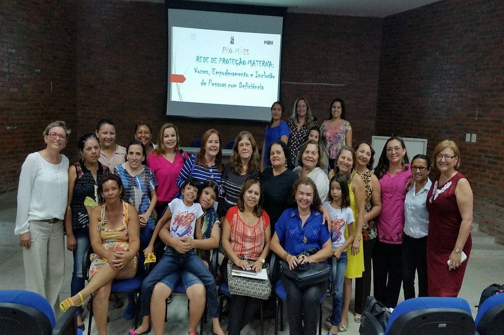 Proj. de Exten. Pró Mães - UFPB 2015