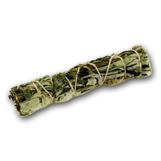 Thumbnail: Blacksage and Mugwort Smudge Wand | 1 medium wand