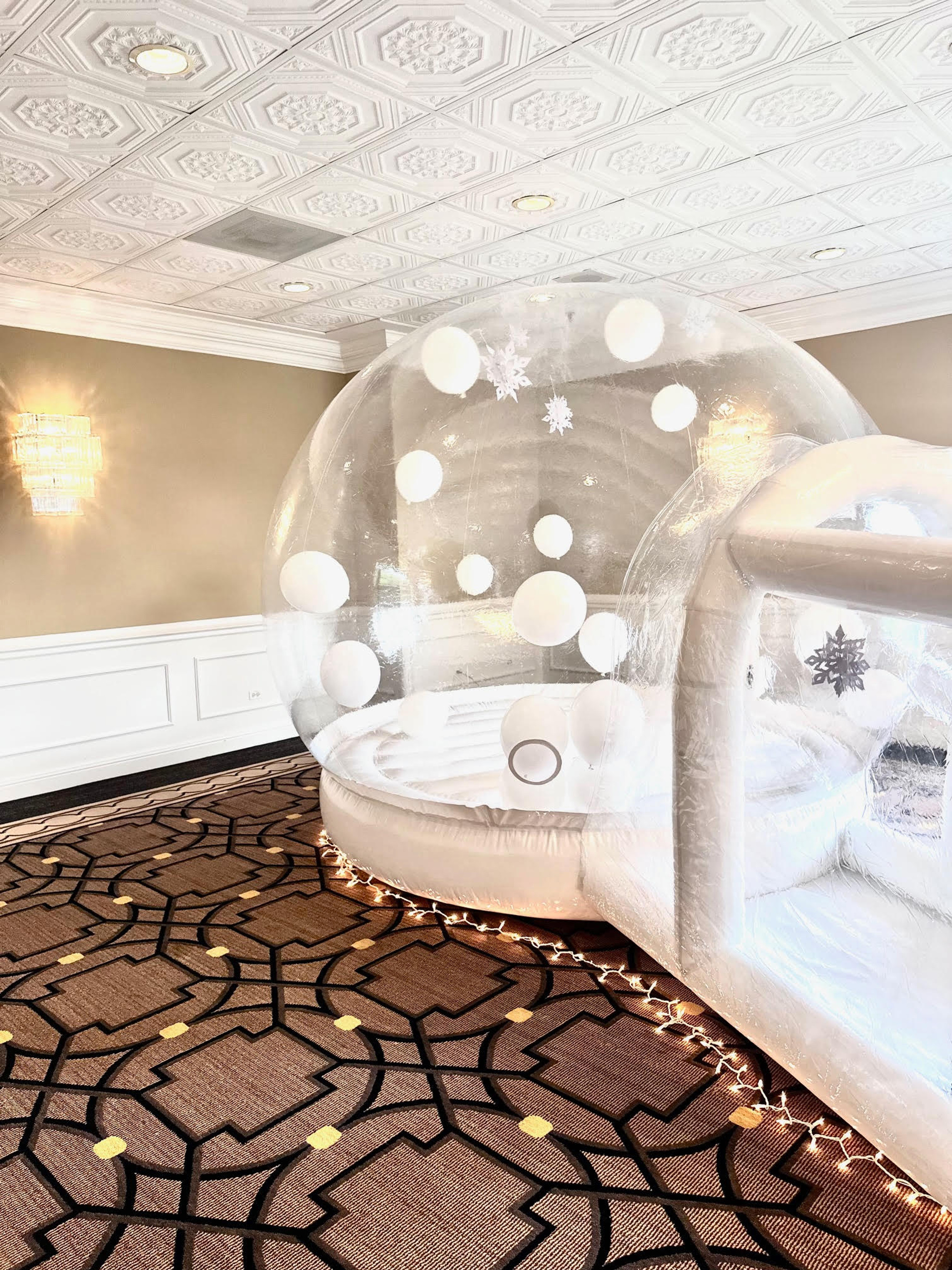 Bubble Bounce House Pop and Props