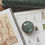 Thumbnail: Magnifying Brass Paperweight 