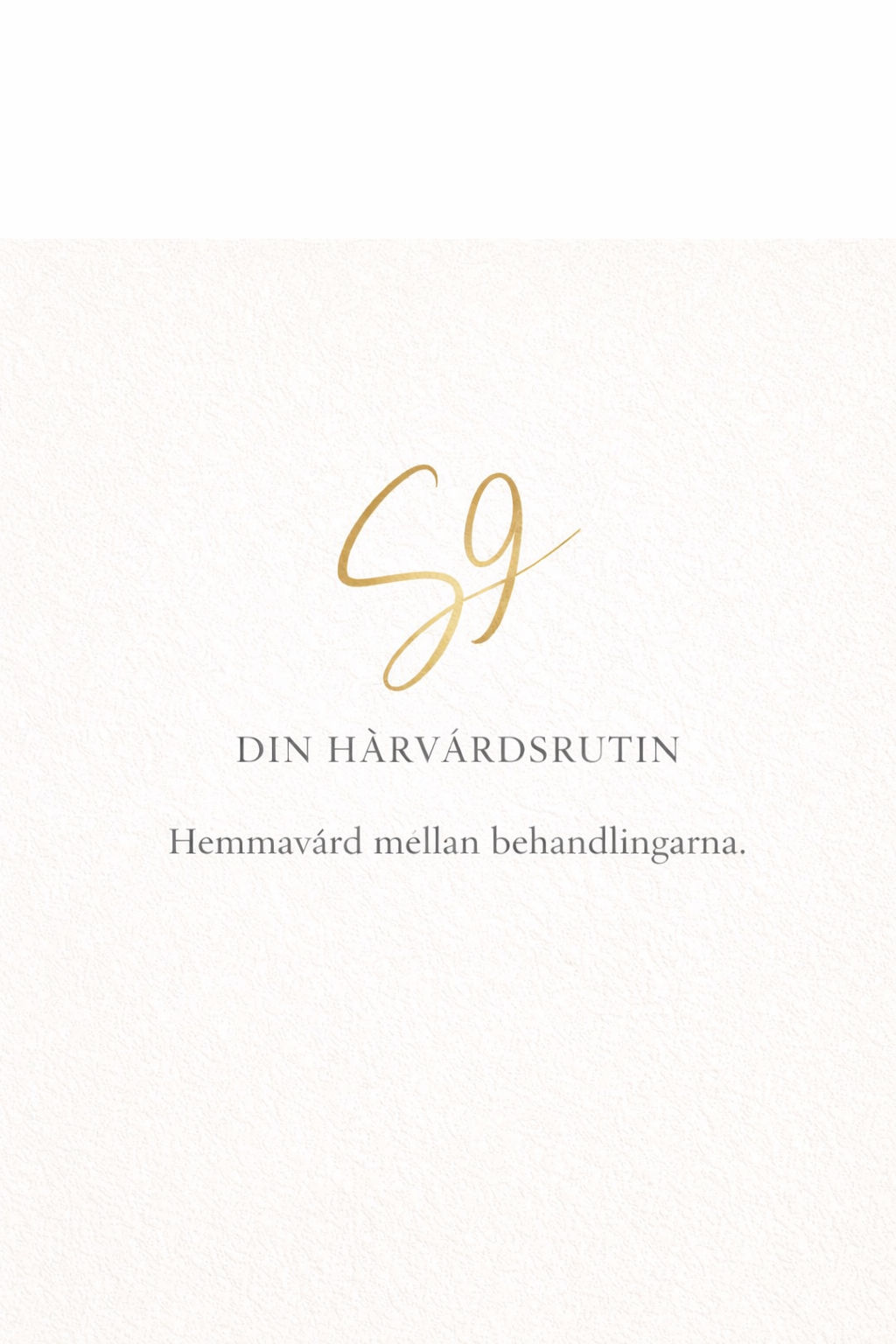 Din hårvårdsrutin