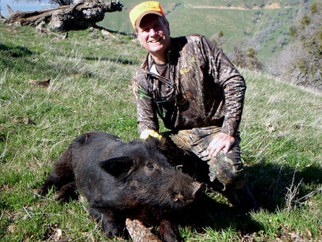Wild boar hunting California