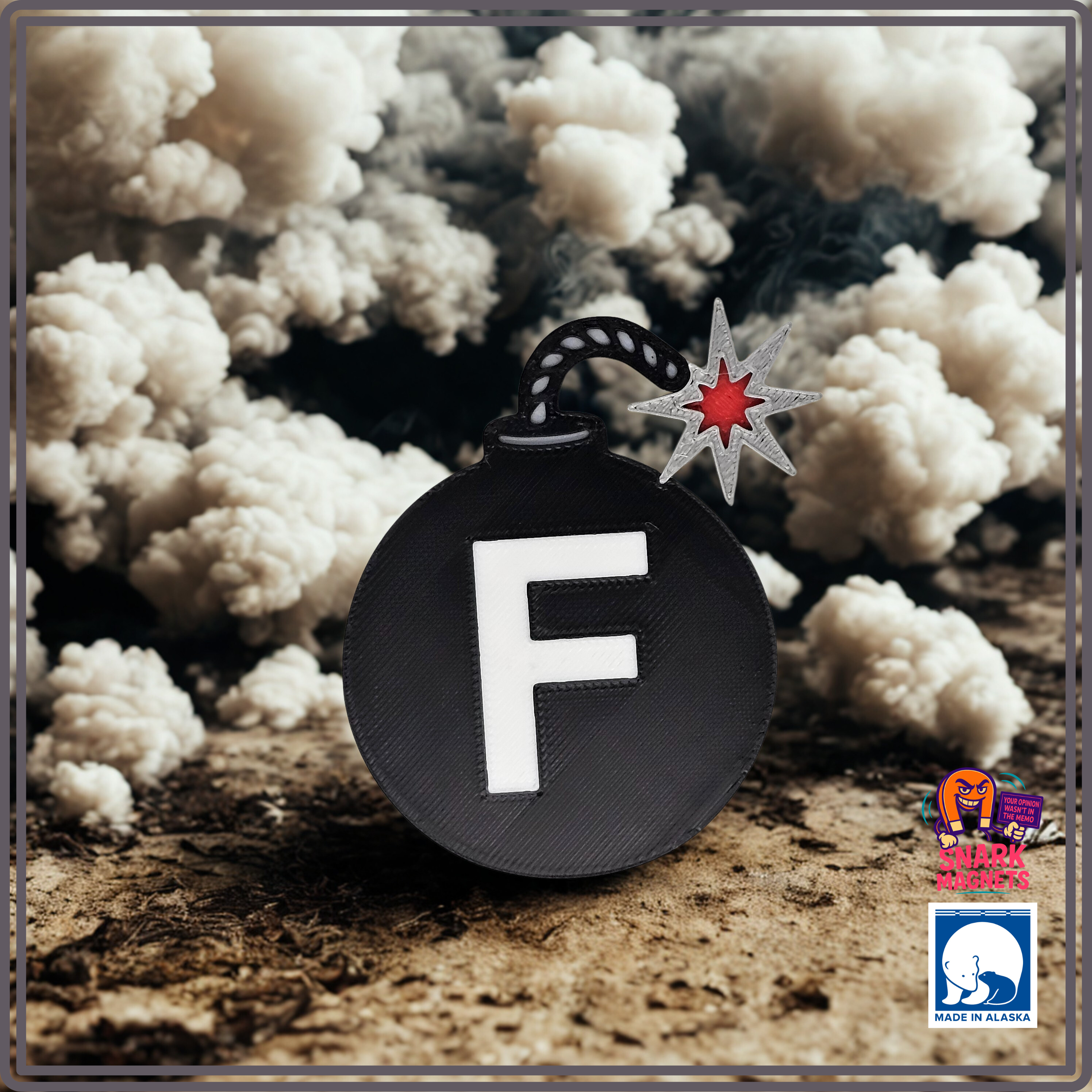 F Bomb Magnet
