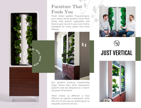 Just Vertical Brochure - Front Page